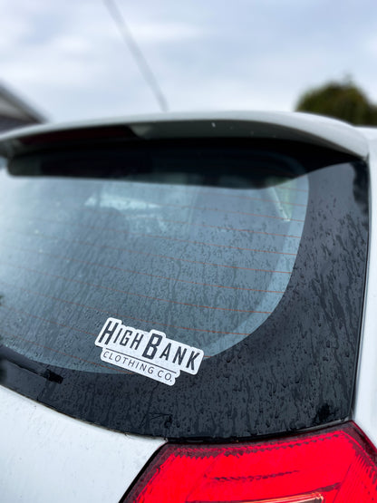 High Bank Clothing Co. Sticker